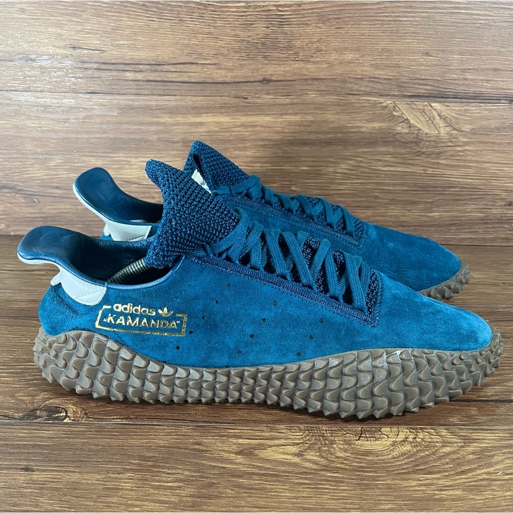 Adidas Kamanda Legend ‘Marine’ Suede Sneakers Men’s‎ Size 13 Shoes